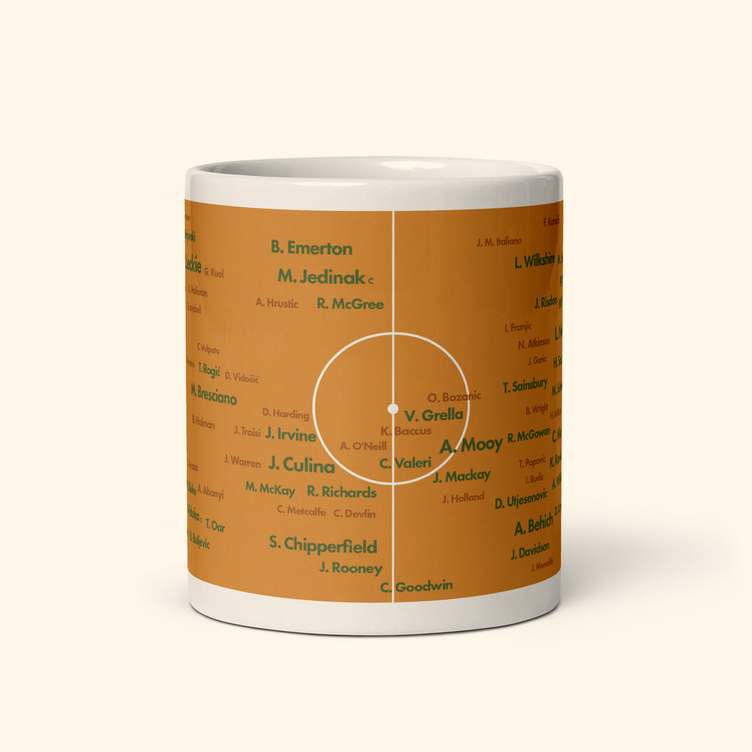 Australia Top 100 World Cup Players 11oz Mug