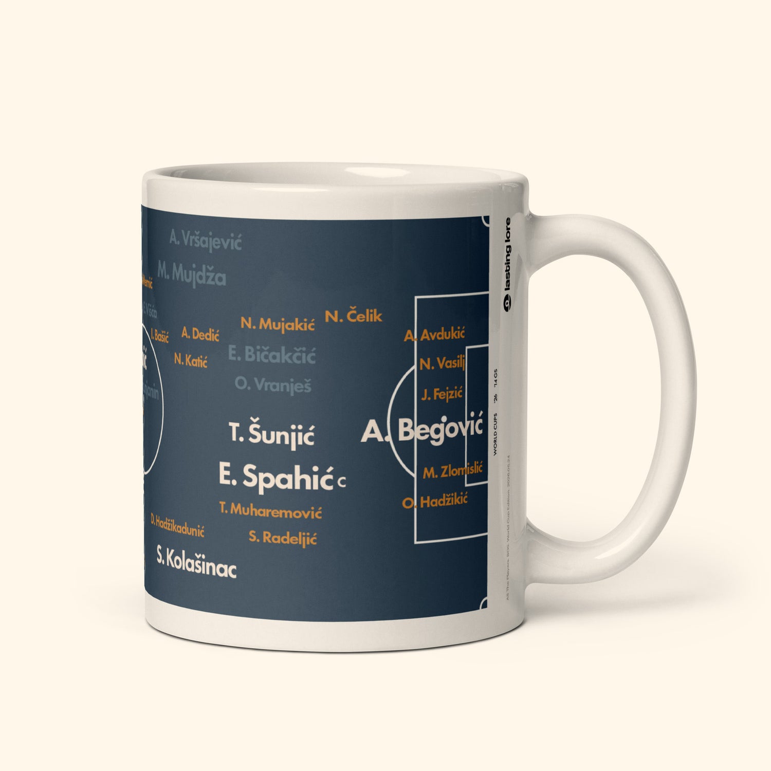 Bonia and Herzegovina All The Players 11oz Mug