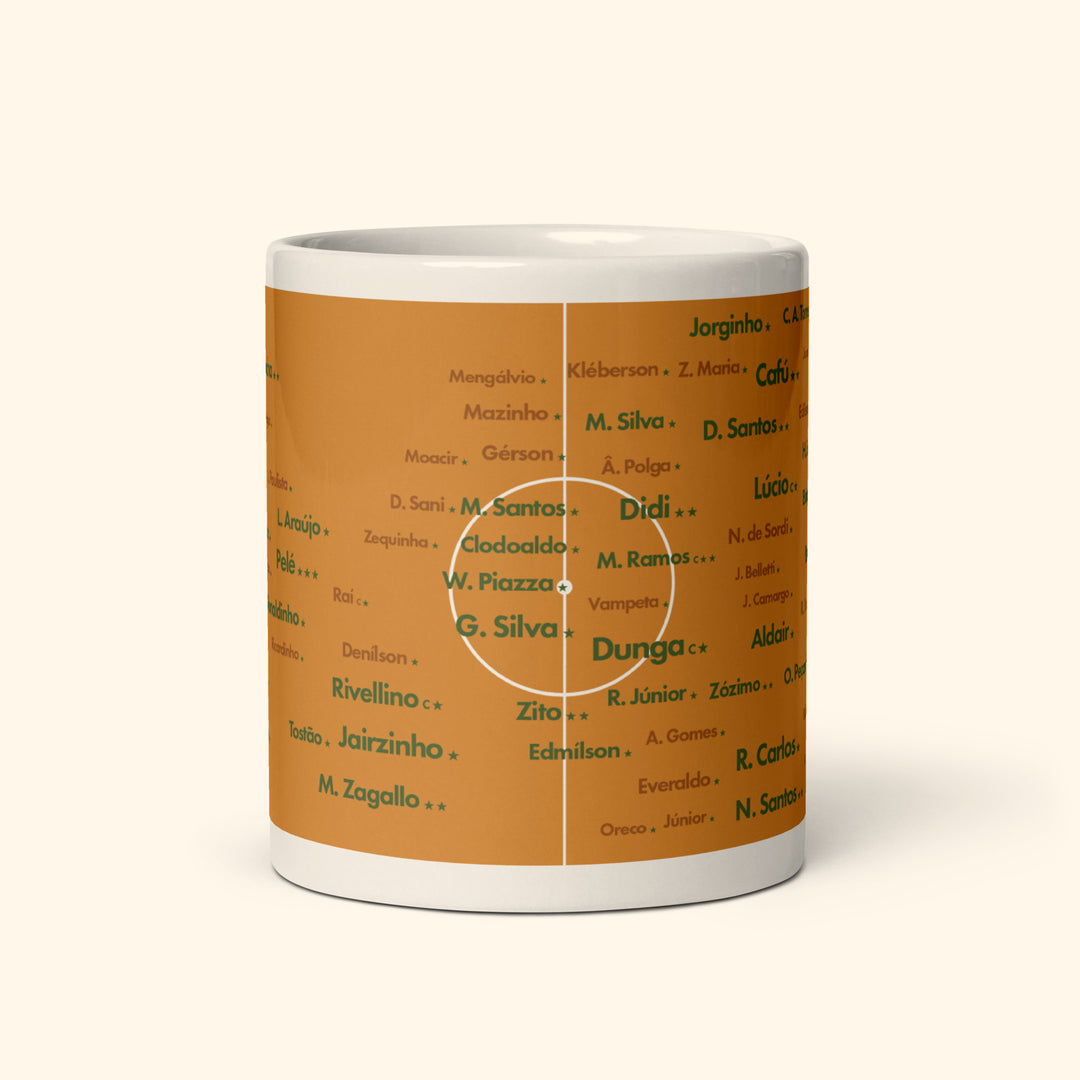 Brazil All The Players World Cup Winners Edition 11oz Mug