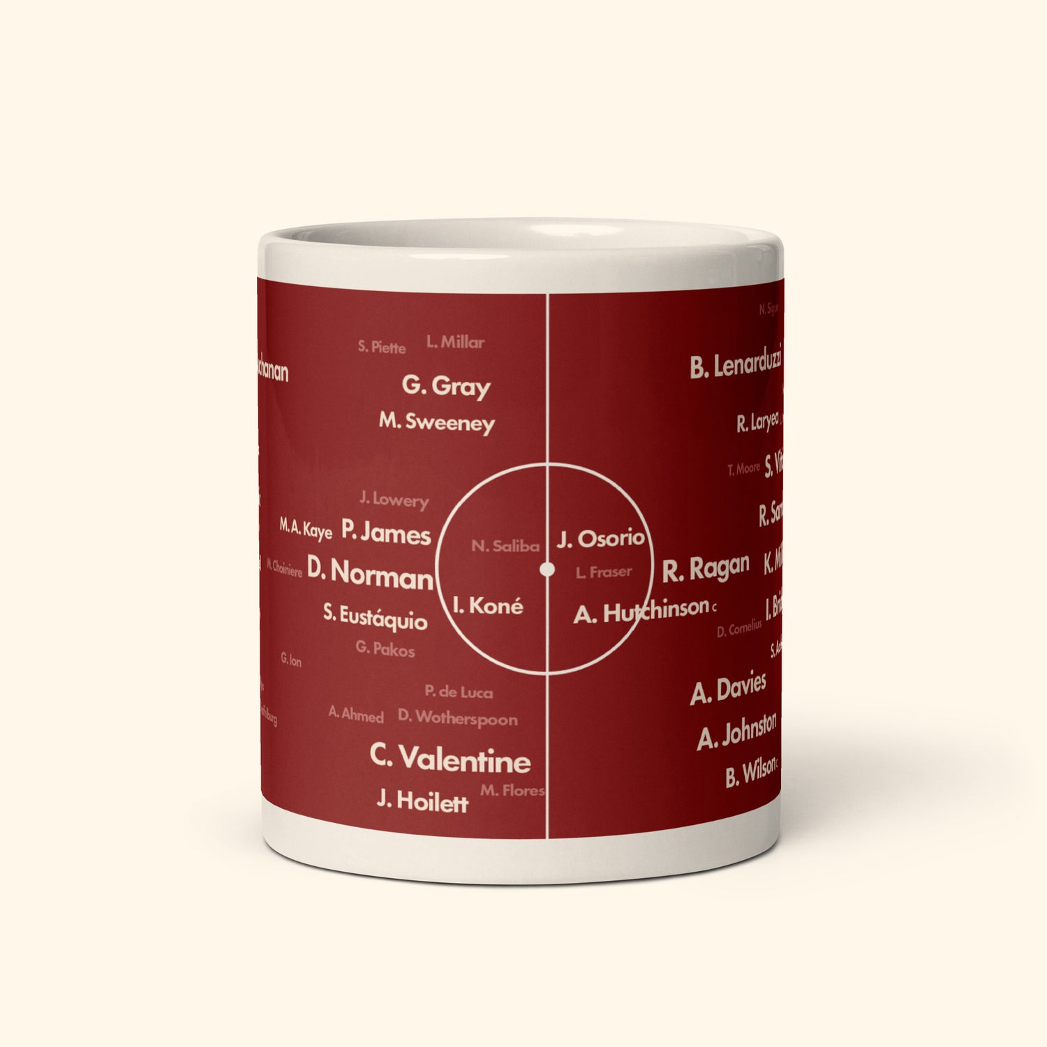 Canada All The Players 11oz Mug