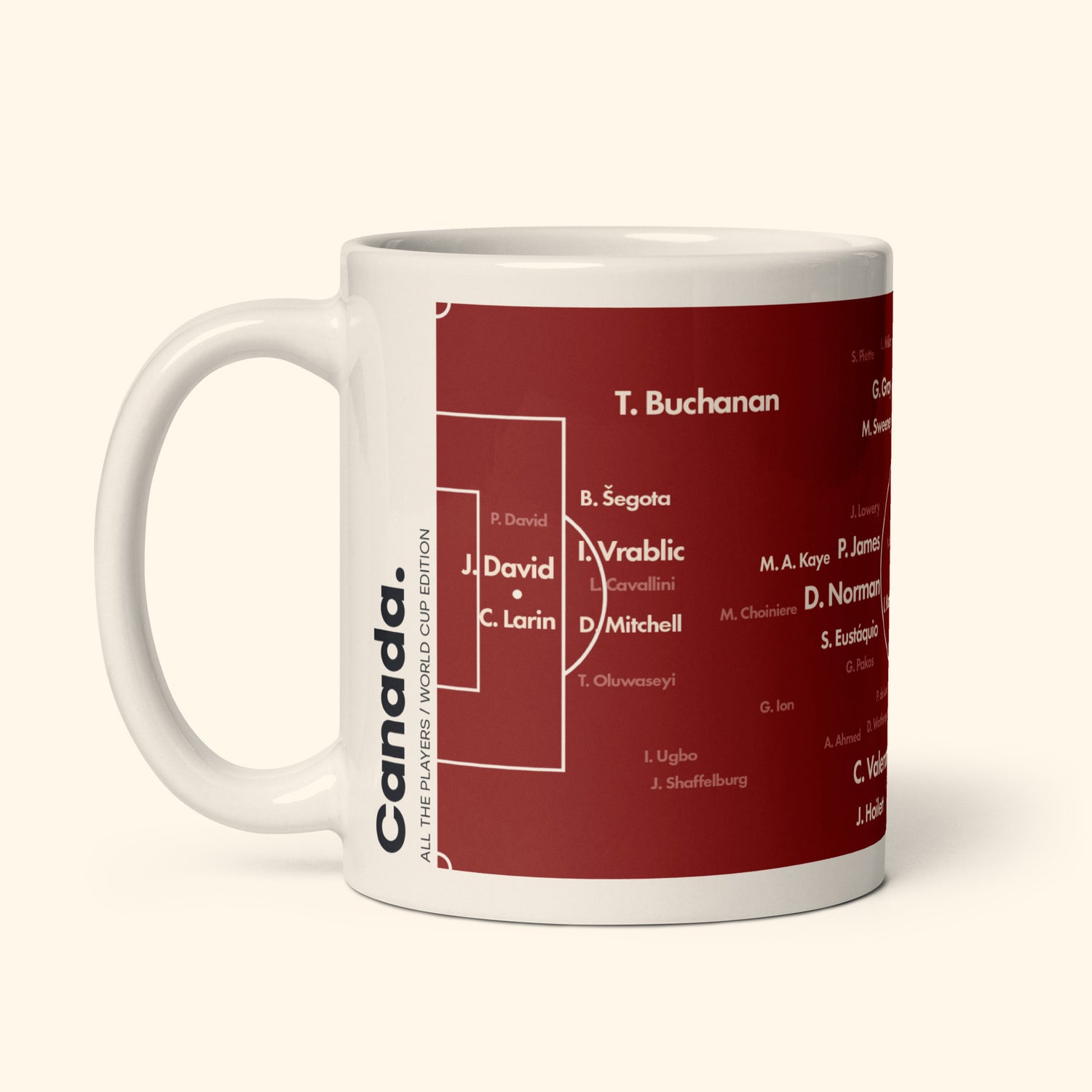 Canada All The Players 11oz Mug