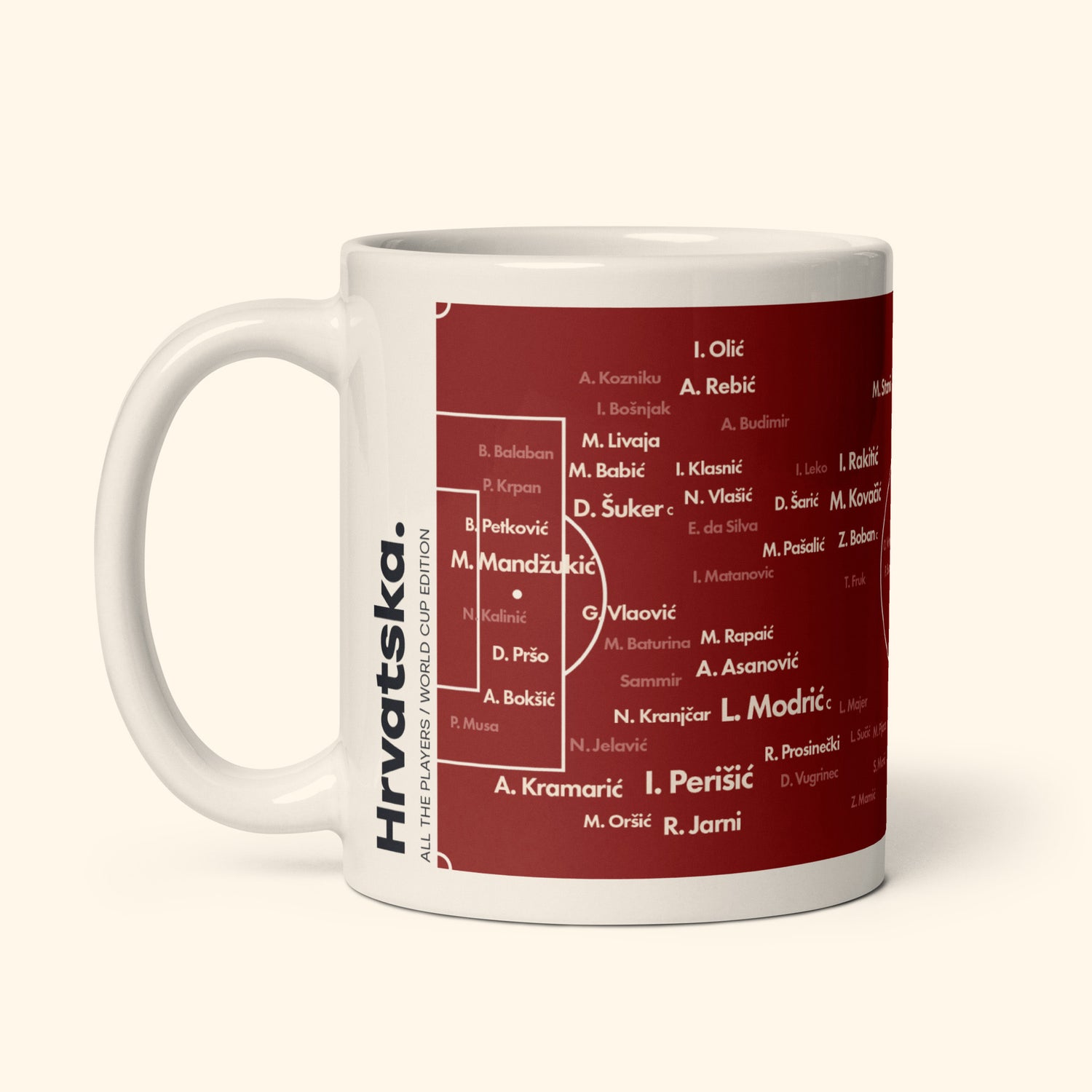 Croatia All The Players 11oz Mug