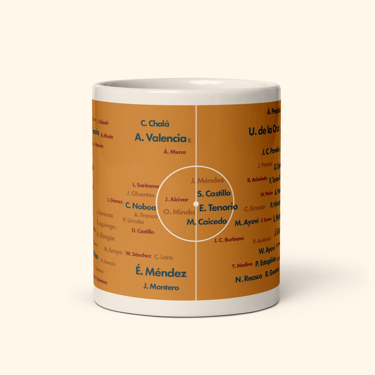 Ecuador All The Players 11oz Mug