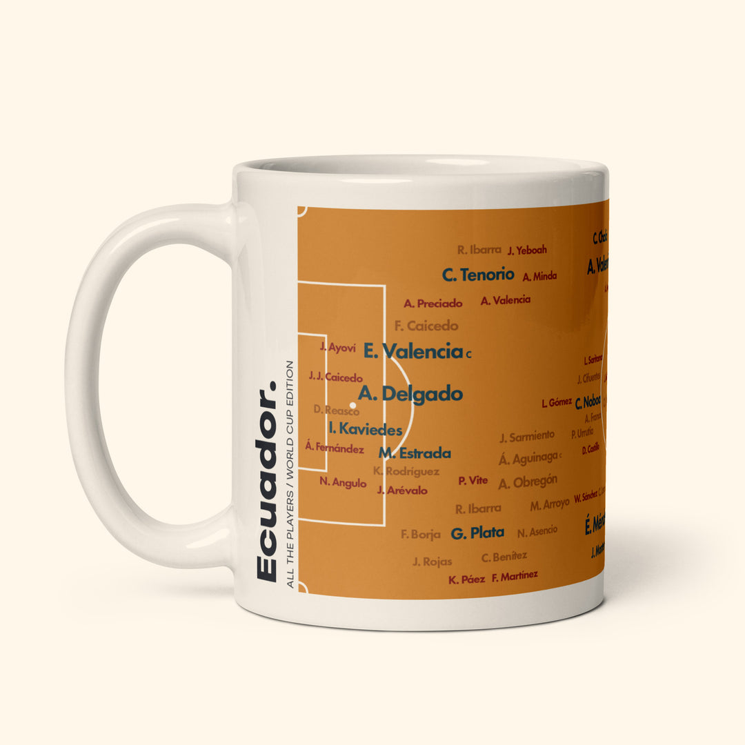 Ecuador All The Players 11oz Mug