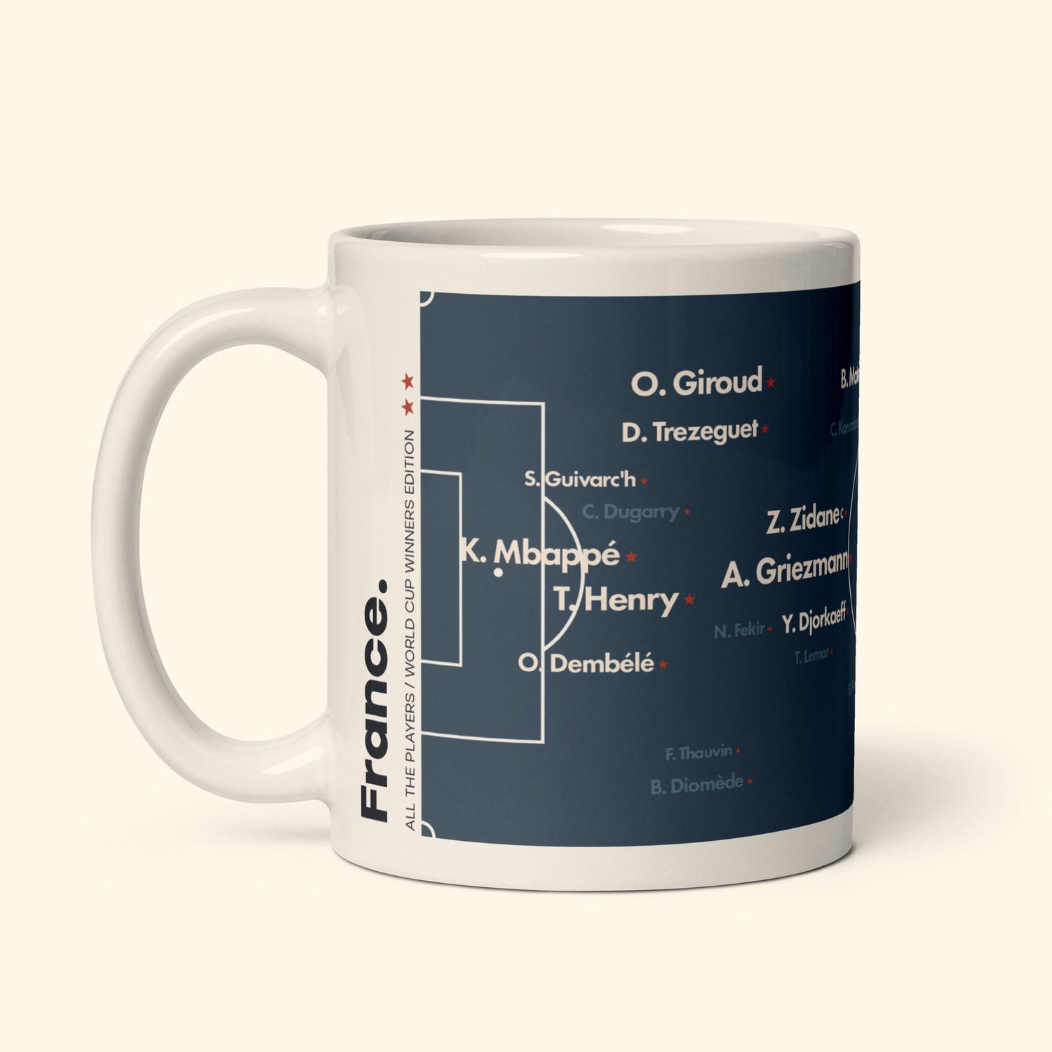 France All The Players World Cup Winners Edition 11oz Mug