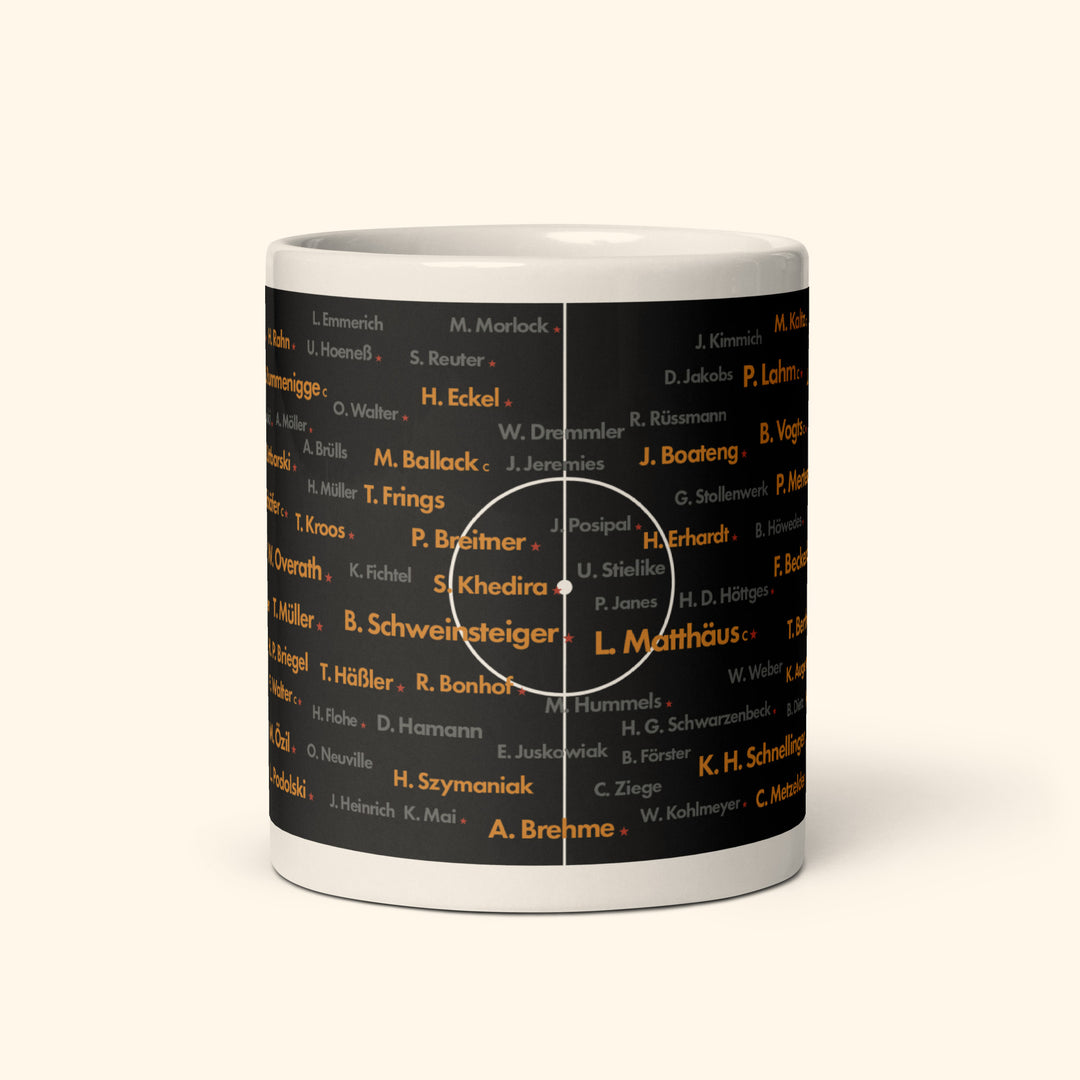 Germany Top 100 World Cup Players 11oz Mug