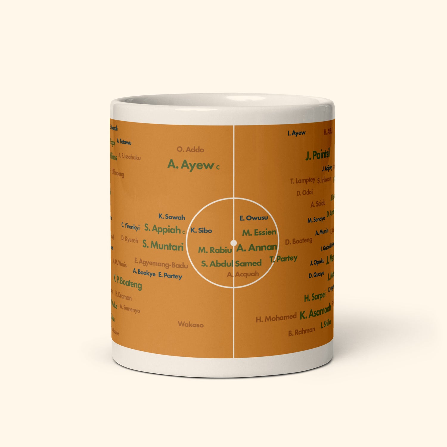 Ghana All The Players 11oz Mug