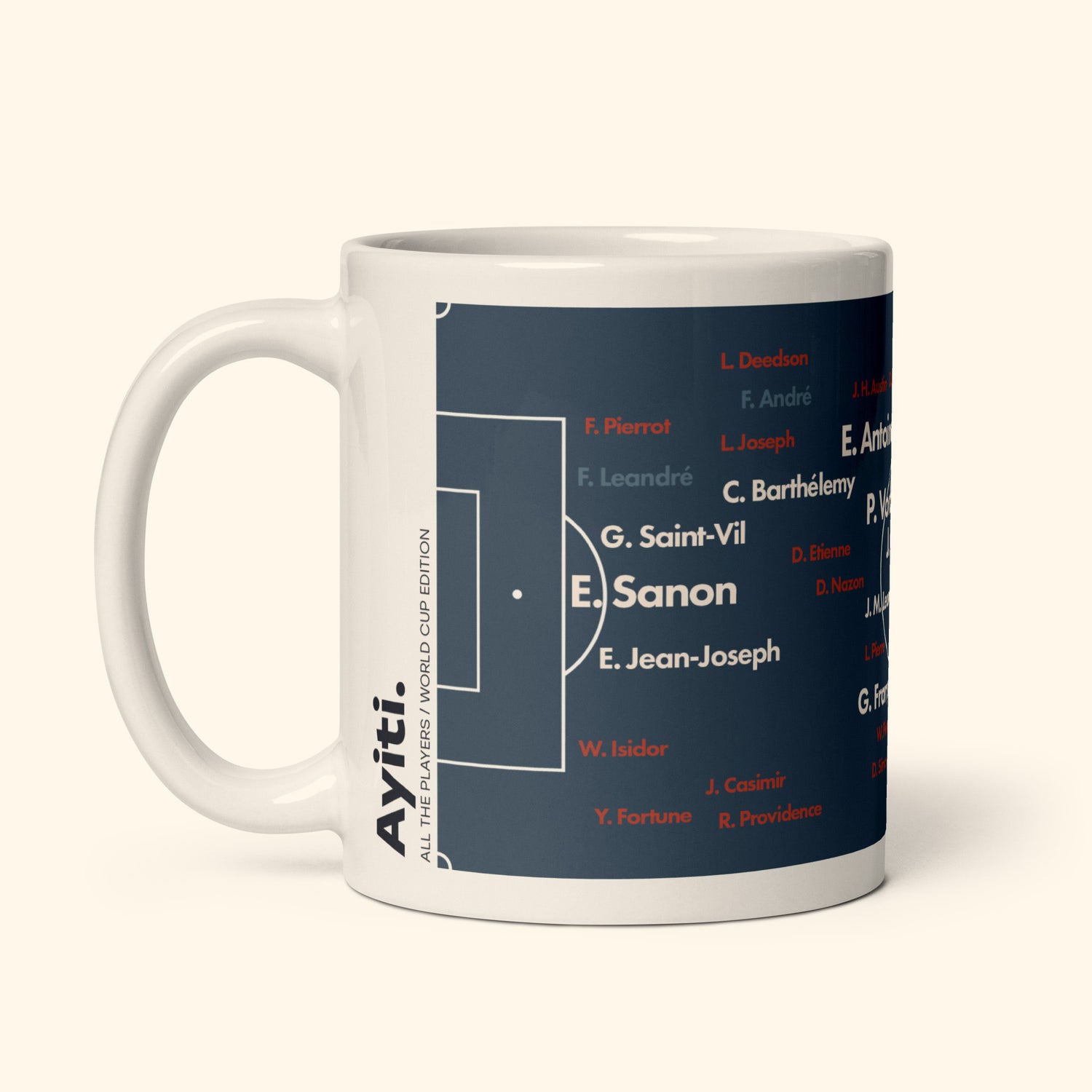 Haiti All The Players 11oz Mug