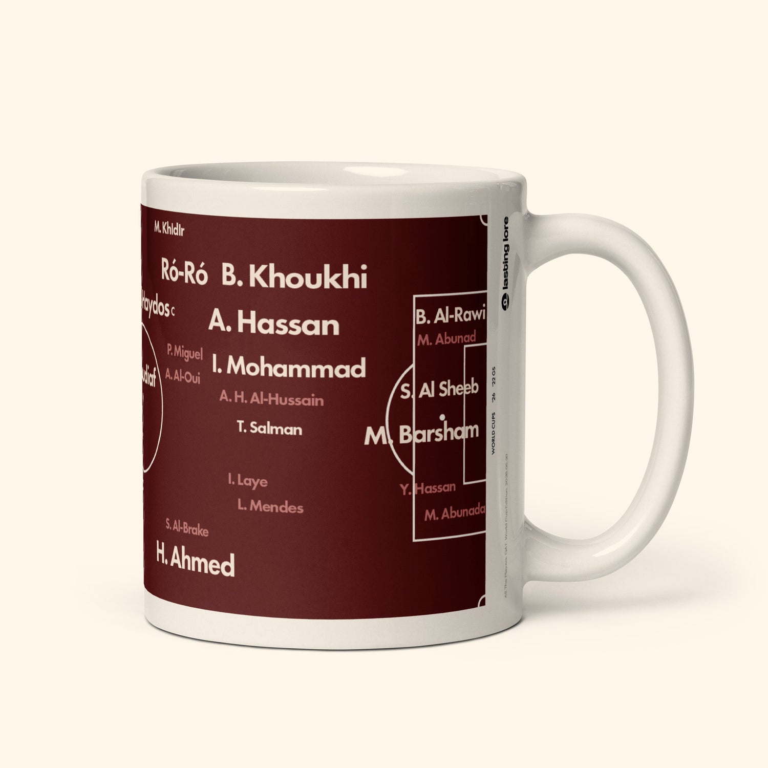 Qatar All Players 11oz Mug