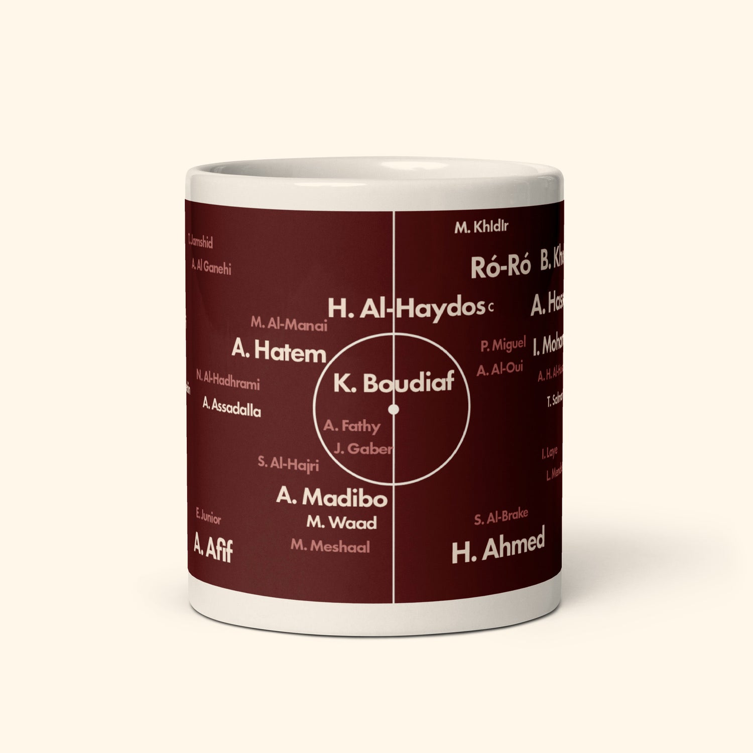 Qatar All Players 11oz Mug