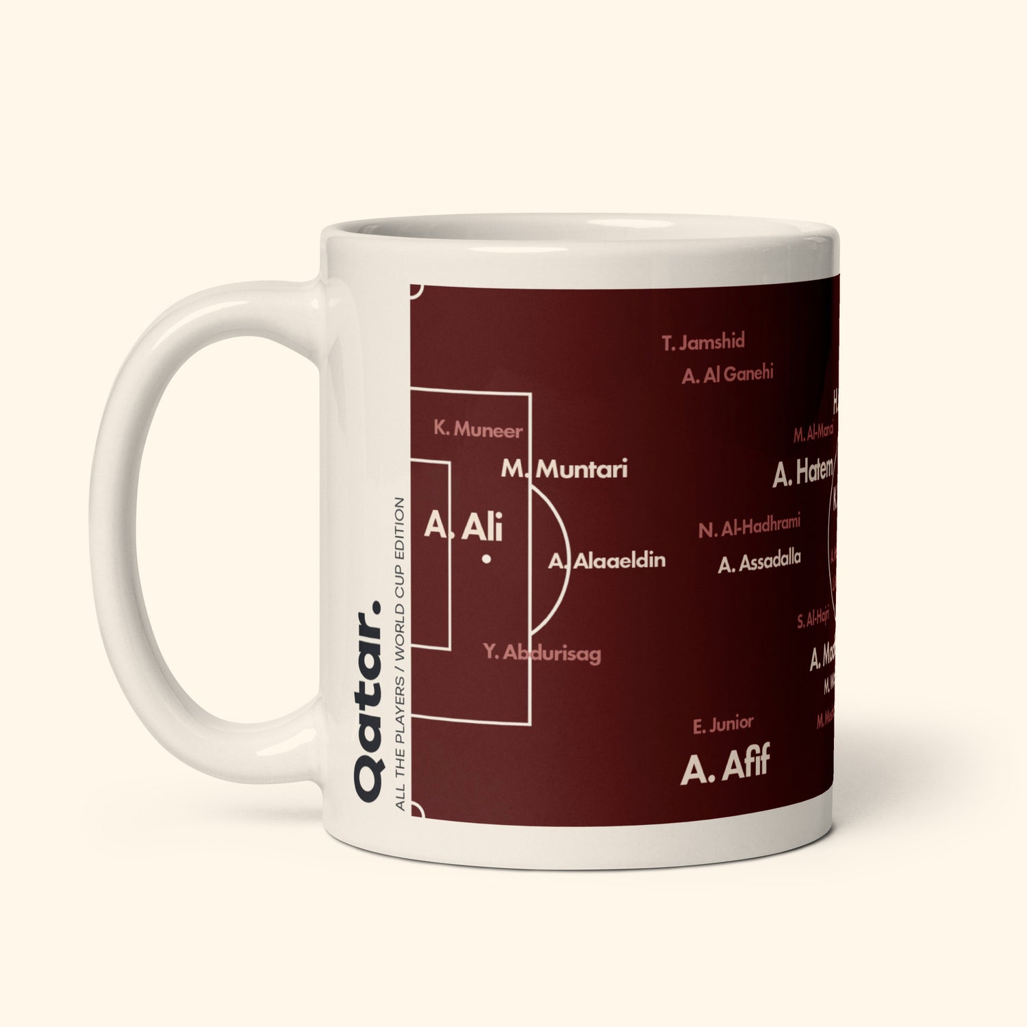 Qatar All Players 11oz Mug