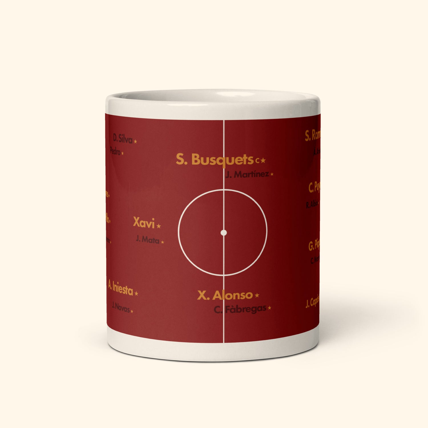 Spain All The Players World Cup Winners Edition 11oz Mug