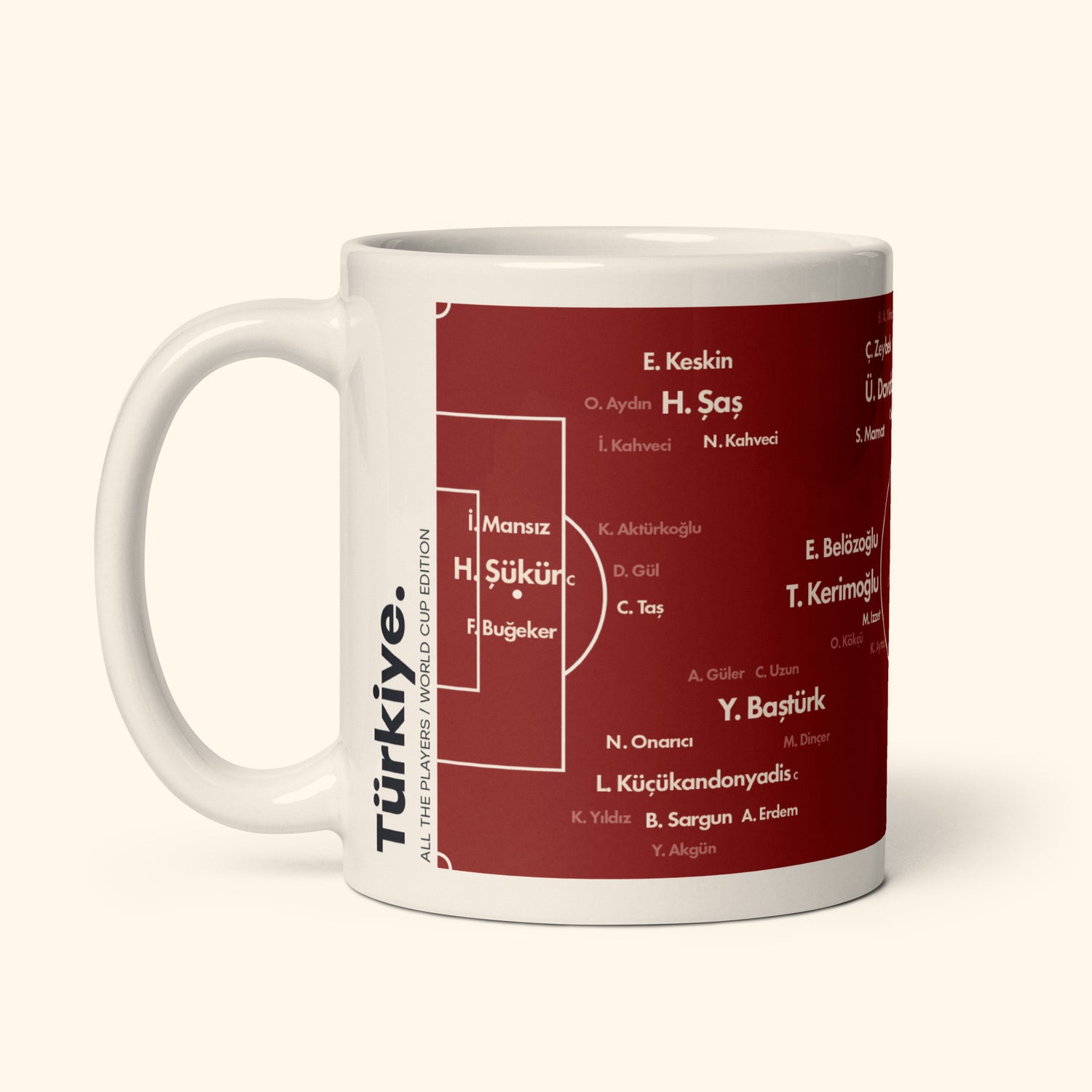 Turkey All Players 11oz Mug