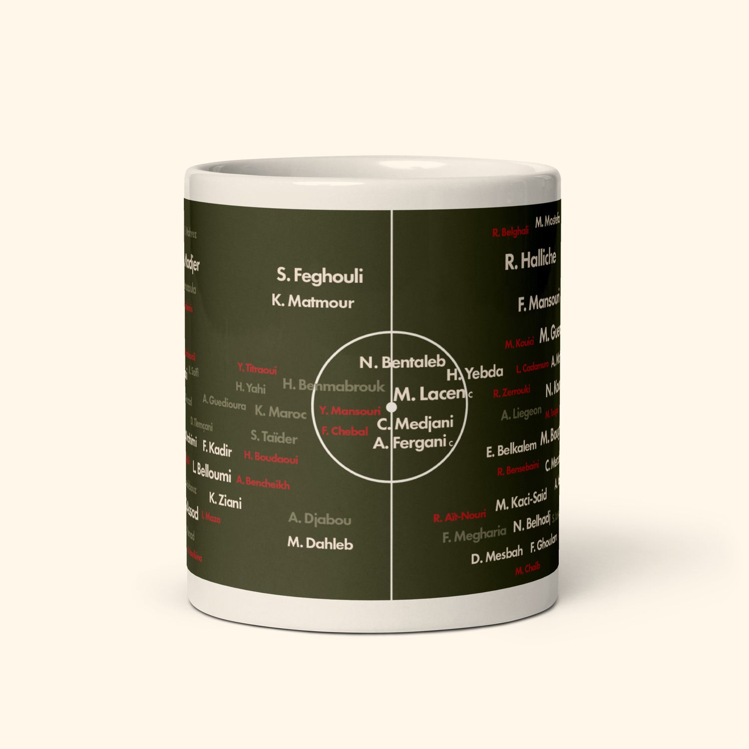Algeria All Players 11oz Mug