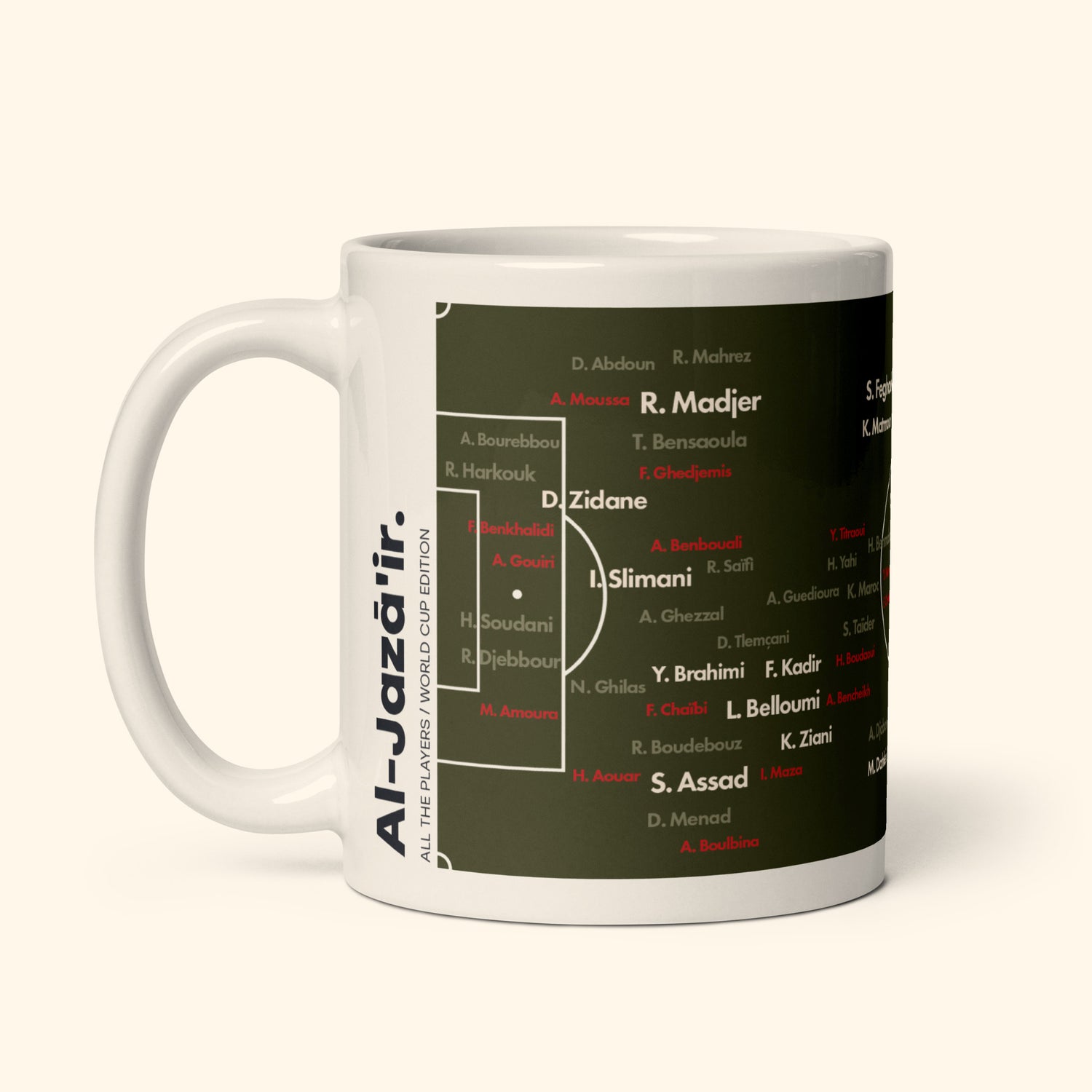 Algeria All Players 11oz Mug