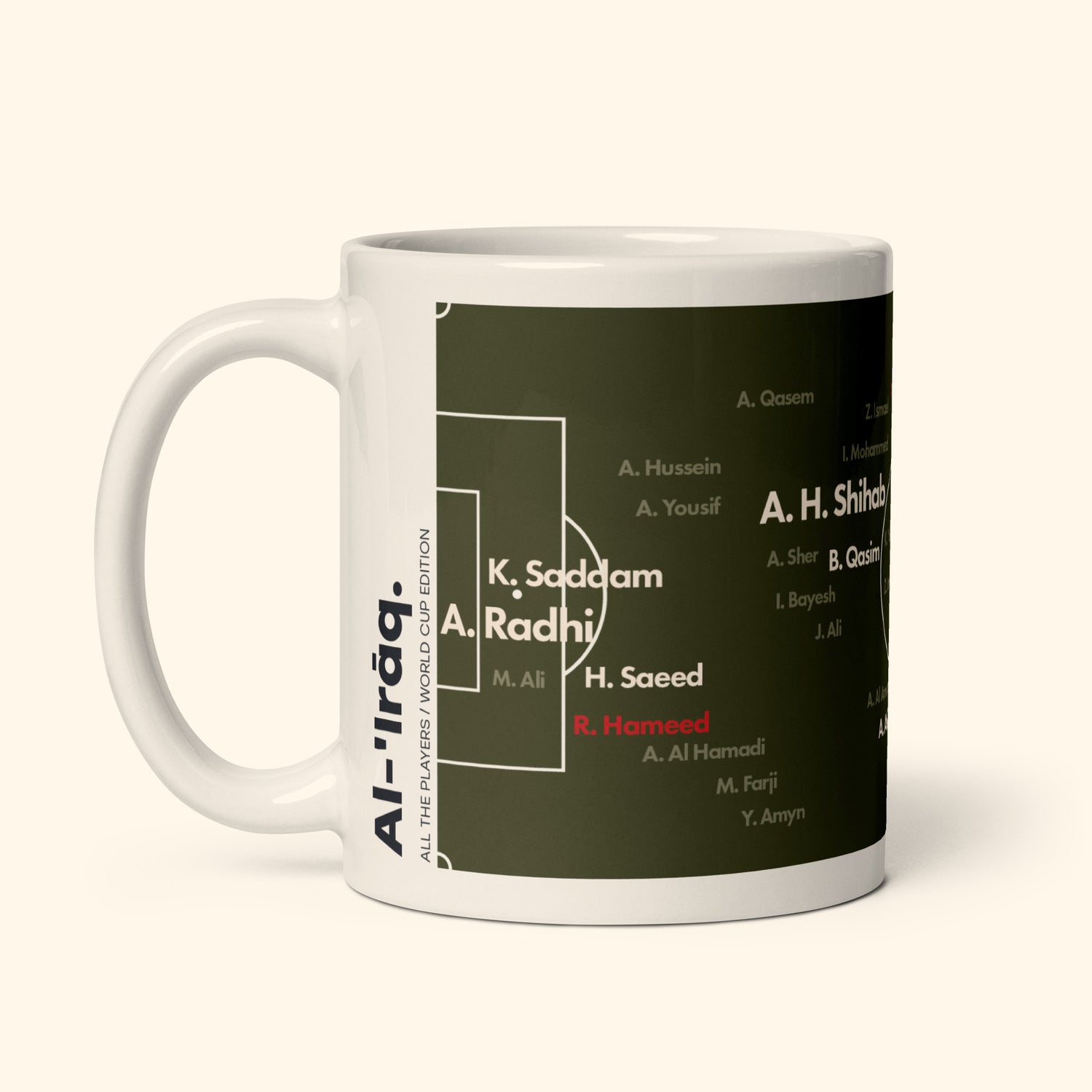 Iraq All Players 11oz Mug