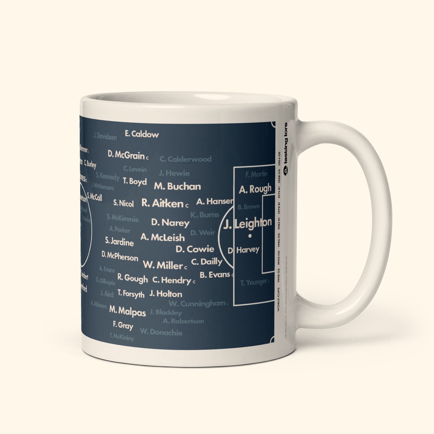 Scotland Top 100 World Cup Players 11oz Mug