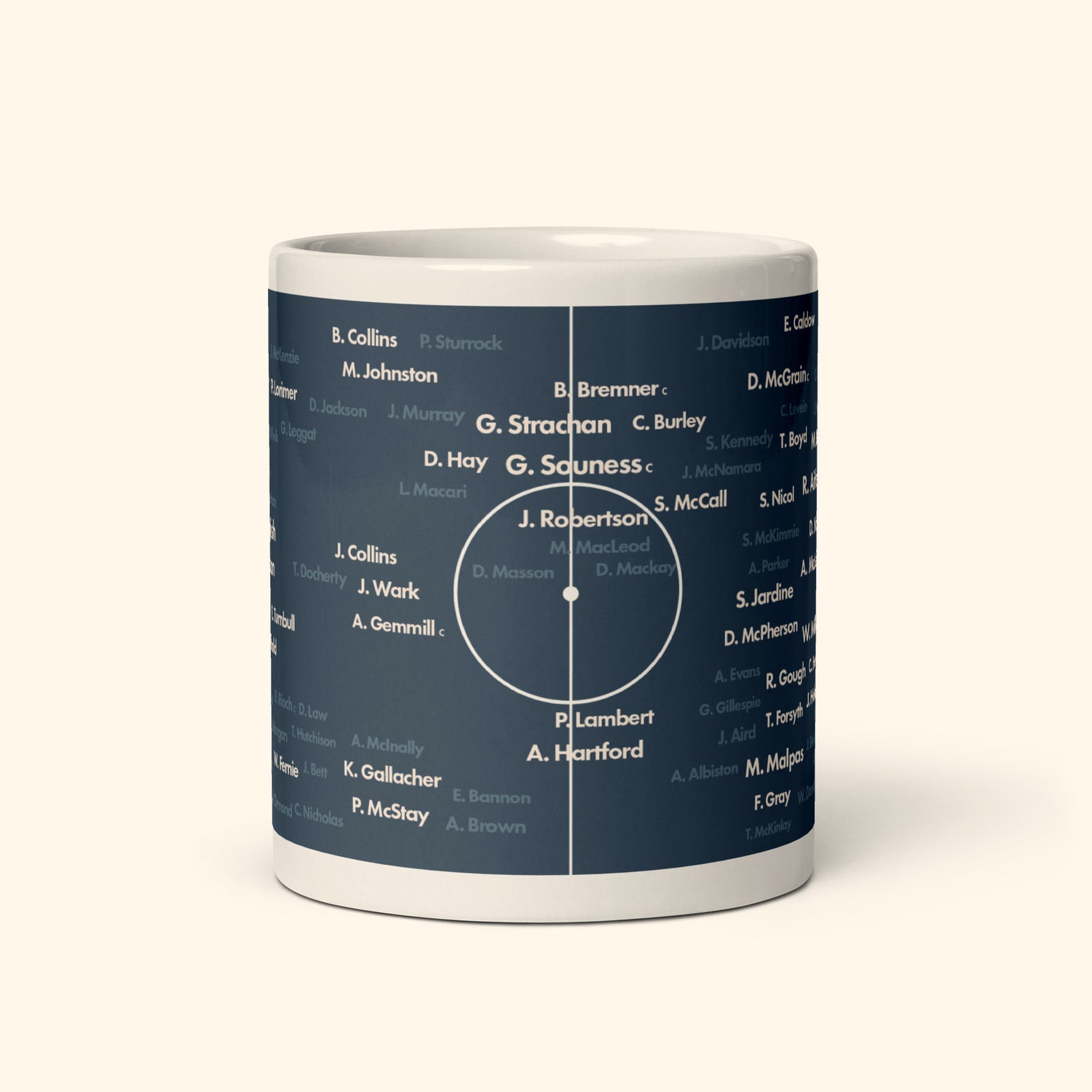 Scotland Top 100 World Cup Players 11oz Mug