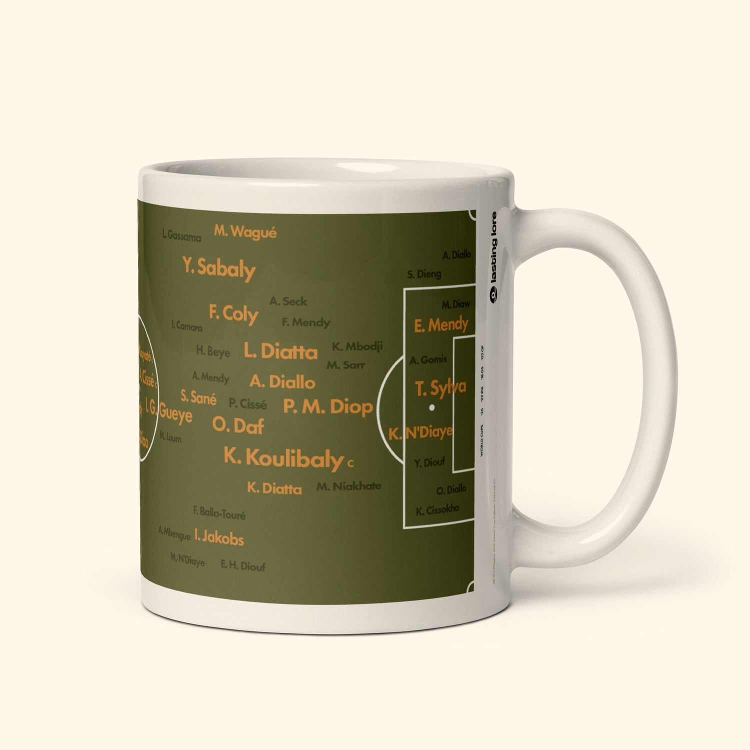 Senegal Top 100 World Cup Players 11oz Mug