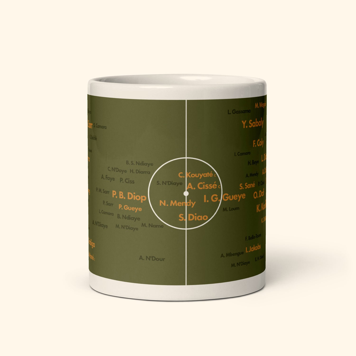 Senegal Top 100 World Cup Players 11oz Mug