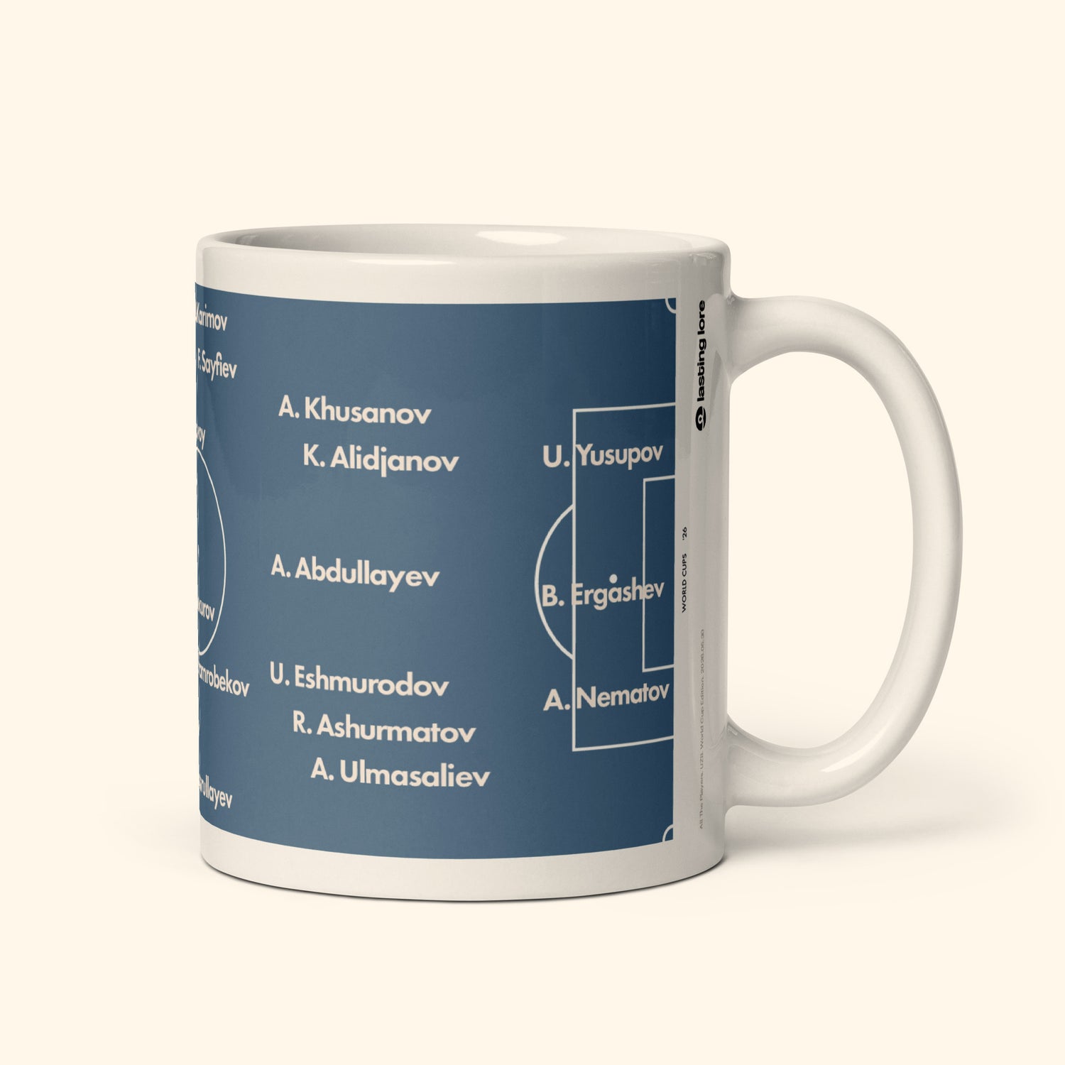 Uzbekistan All Players 11oz Mug