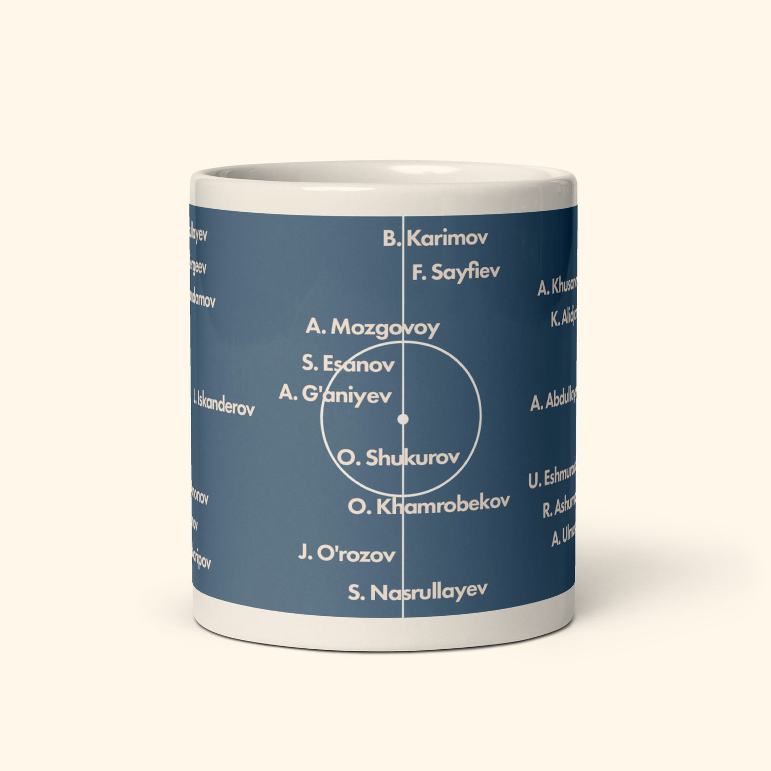 Uzbekistan All Players 11oz Mug